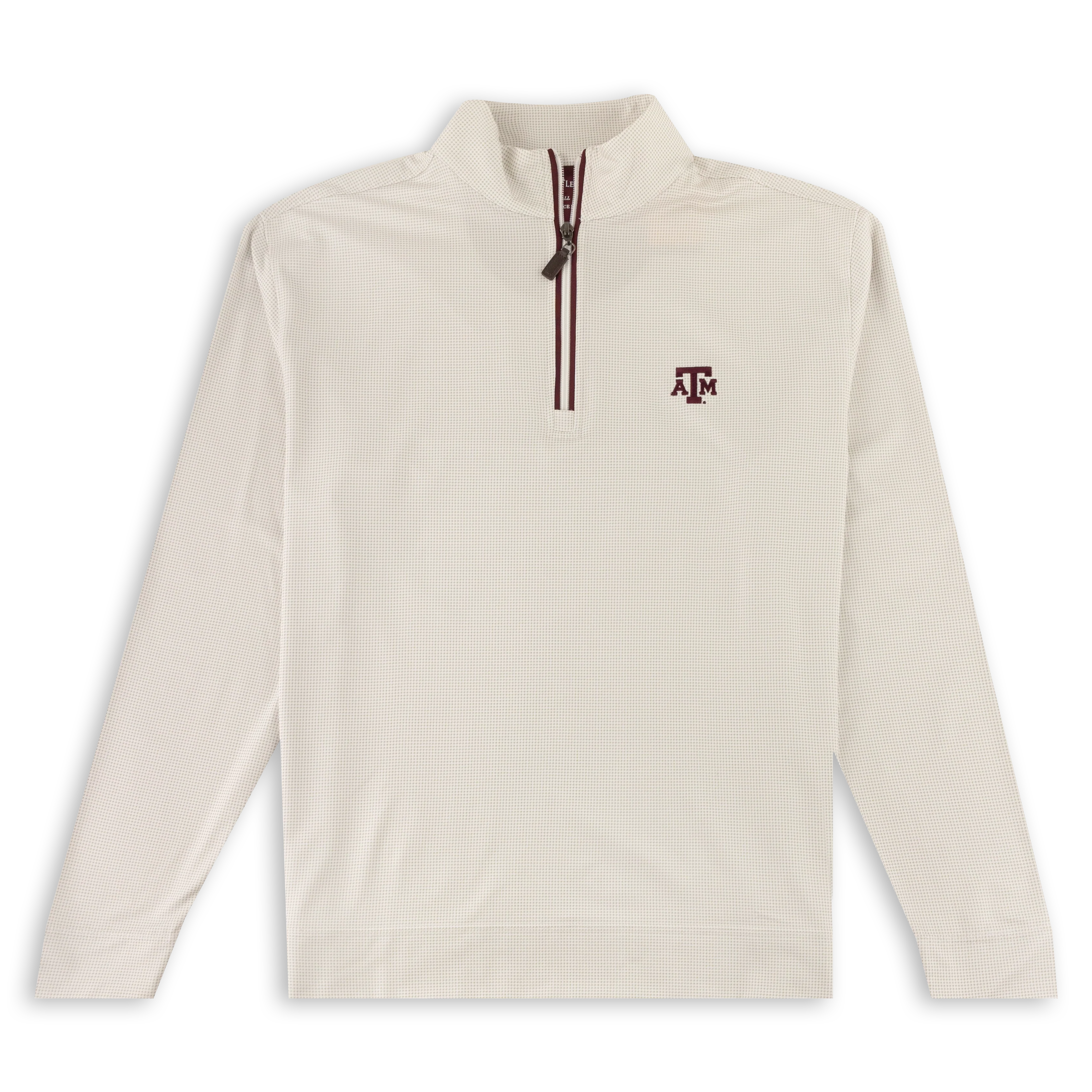 Texas A&M Performance Houndstooth Quarter Zip