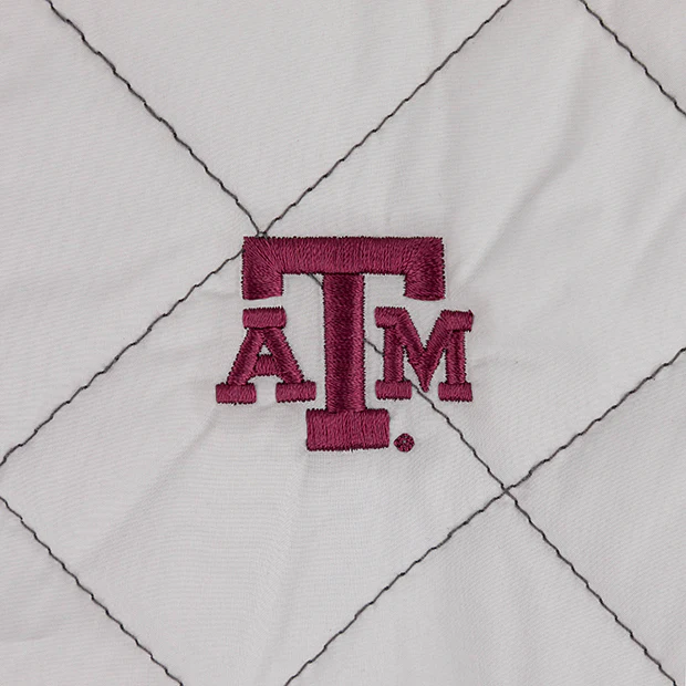 Texas A&M Horn Legend Quilted Mens Vest - Image 3