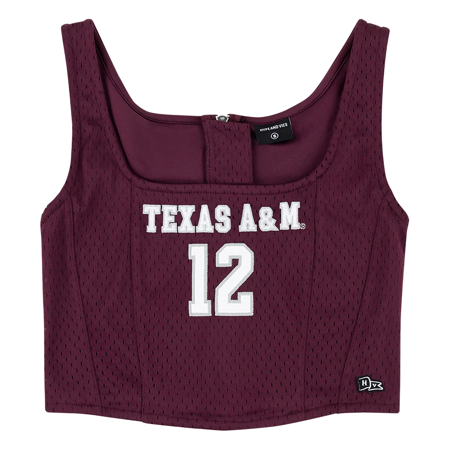 Texas A&M Hype & Vice Basketball Jersey Corset