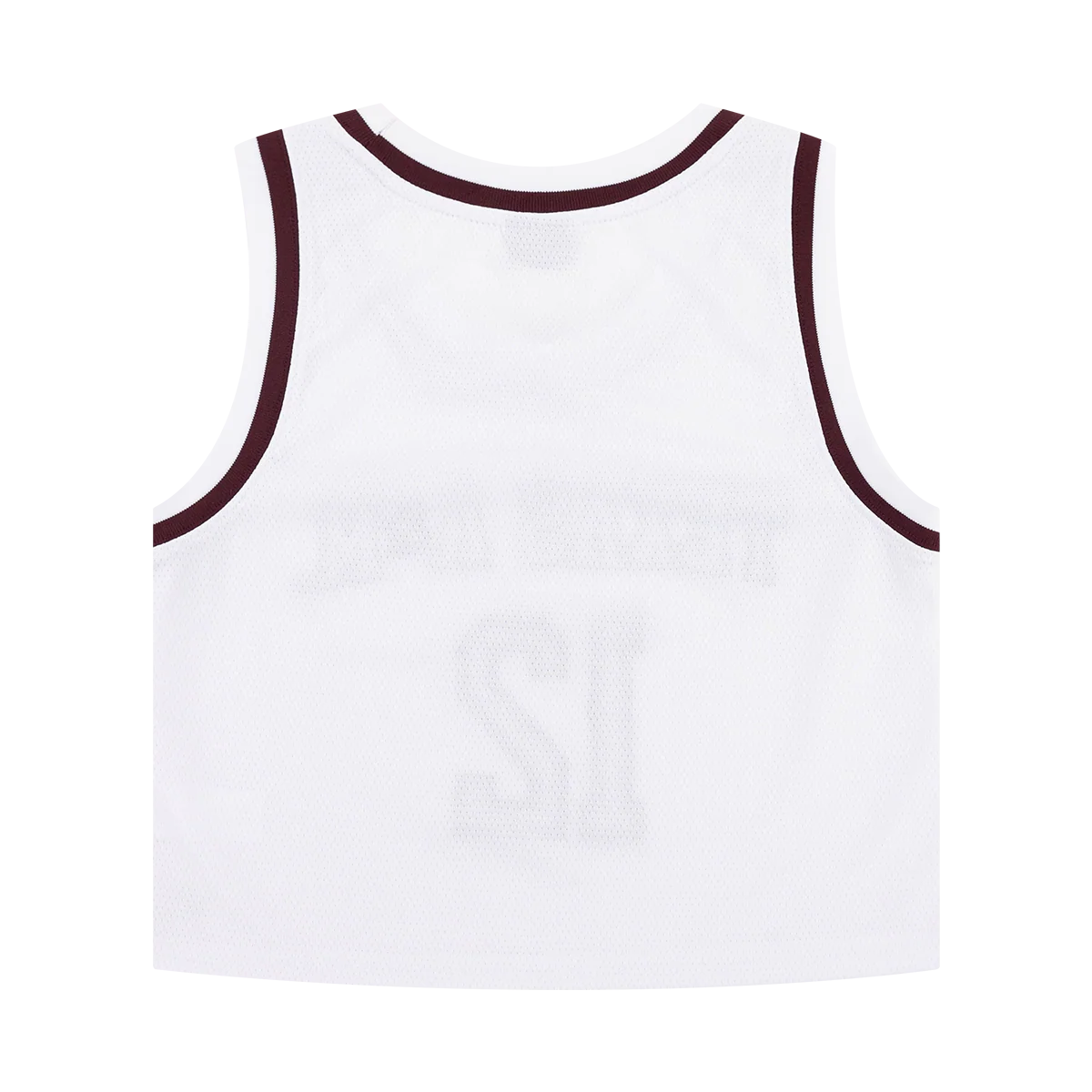 Texas A&M Hype & Vice Cropped Basketball Jersey - Image 3