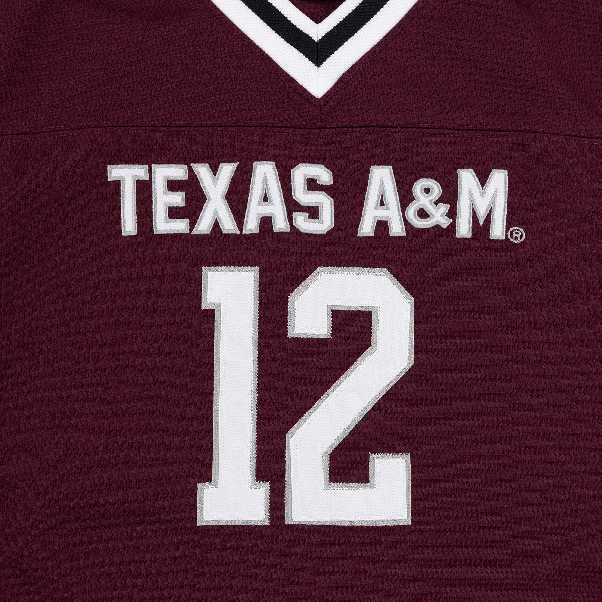 Texas A&M Hype & Vice Cropped Football Jersey - Image 2