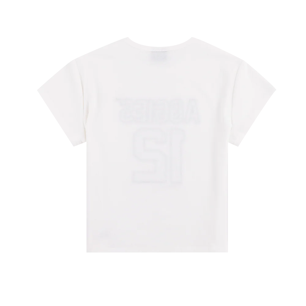 Texas A&M Hype & Vice Gingham Baby Tee - Maroon - Image 3