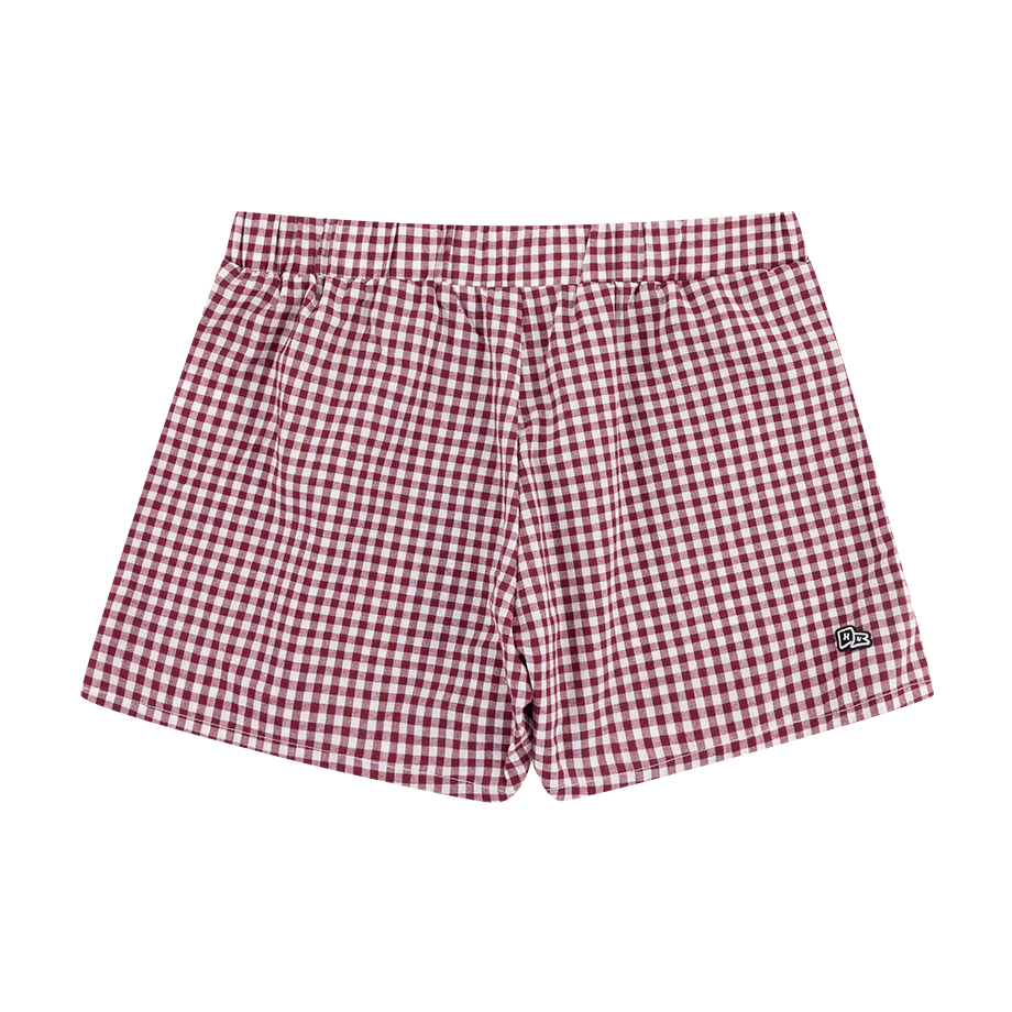 Texas A&M Hype & Vice Gingham Boxer Short - Maroon - Image 3