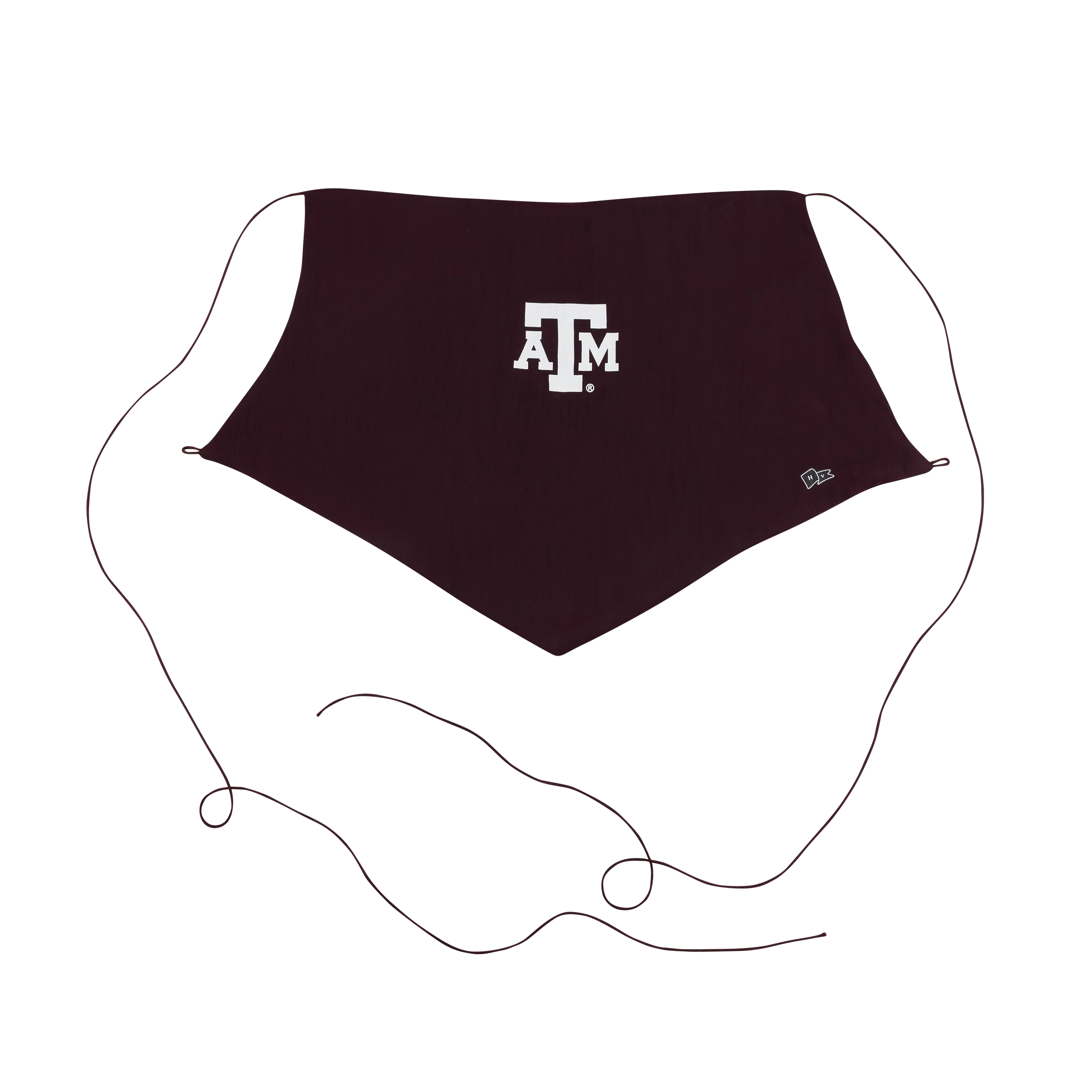 Texas A&M Hype & Vice Maroon Gameday Top