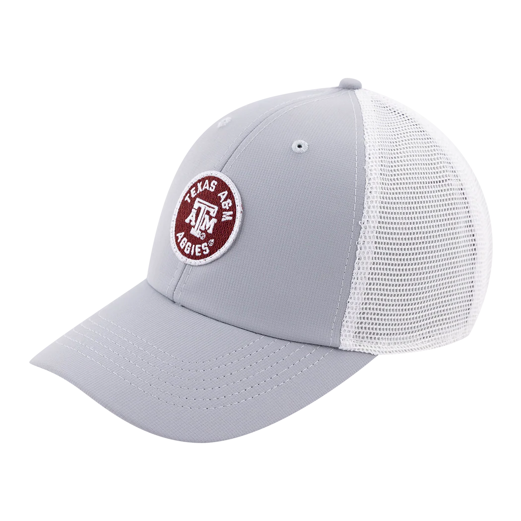 Texas A&M Imperial Headwear 6 Panel Structured Sport Mesh Cap - White
