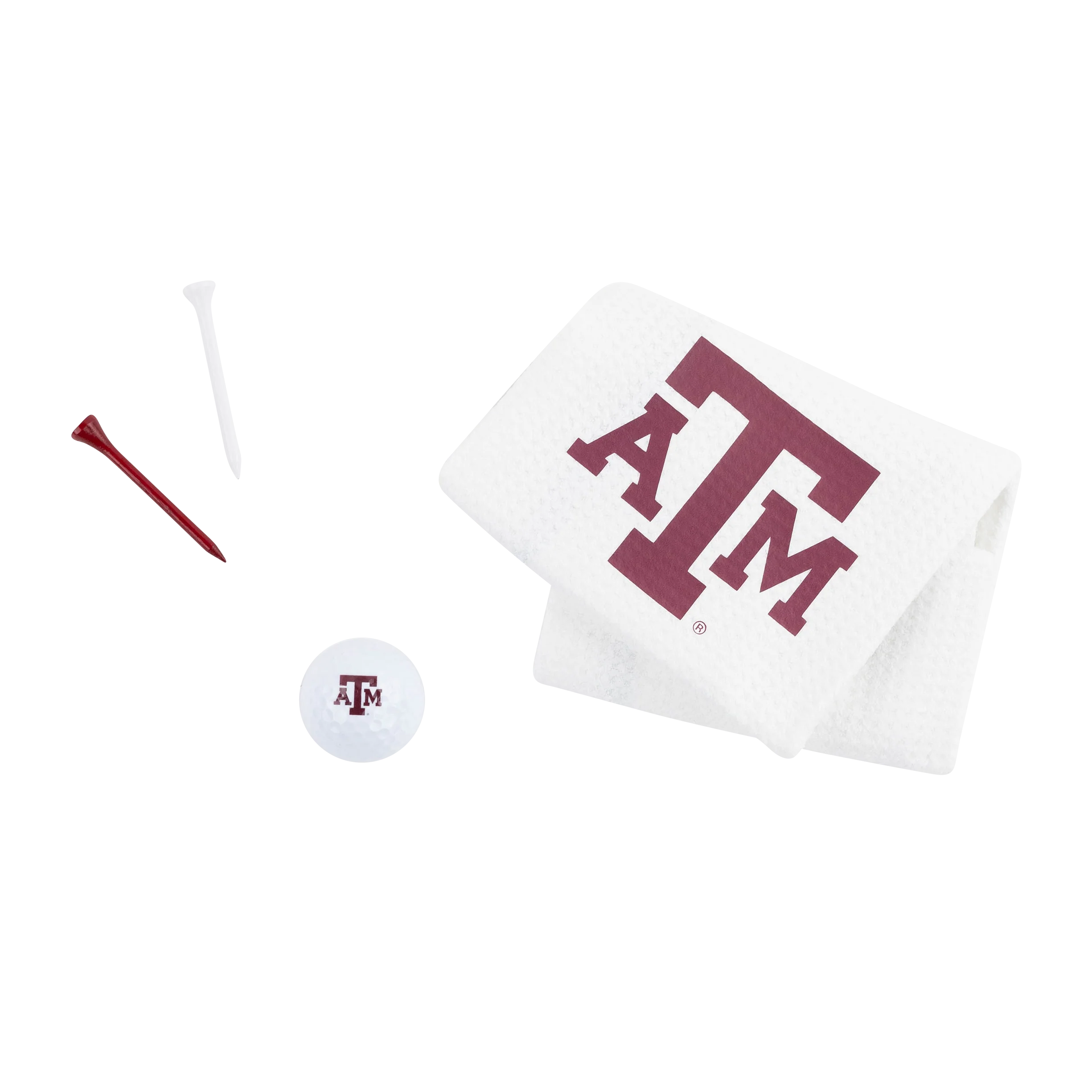Texas A&M Imprinted Towel Golf Gift Set - Image 2