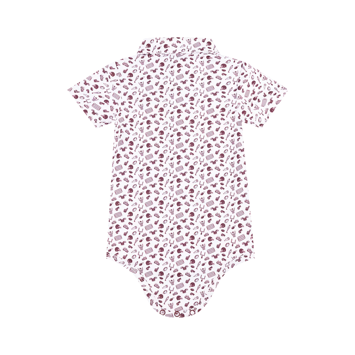 Texas A&M Infant All Over FB Onesie - Image 2