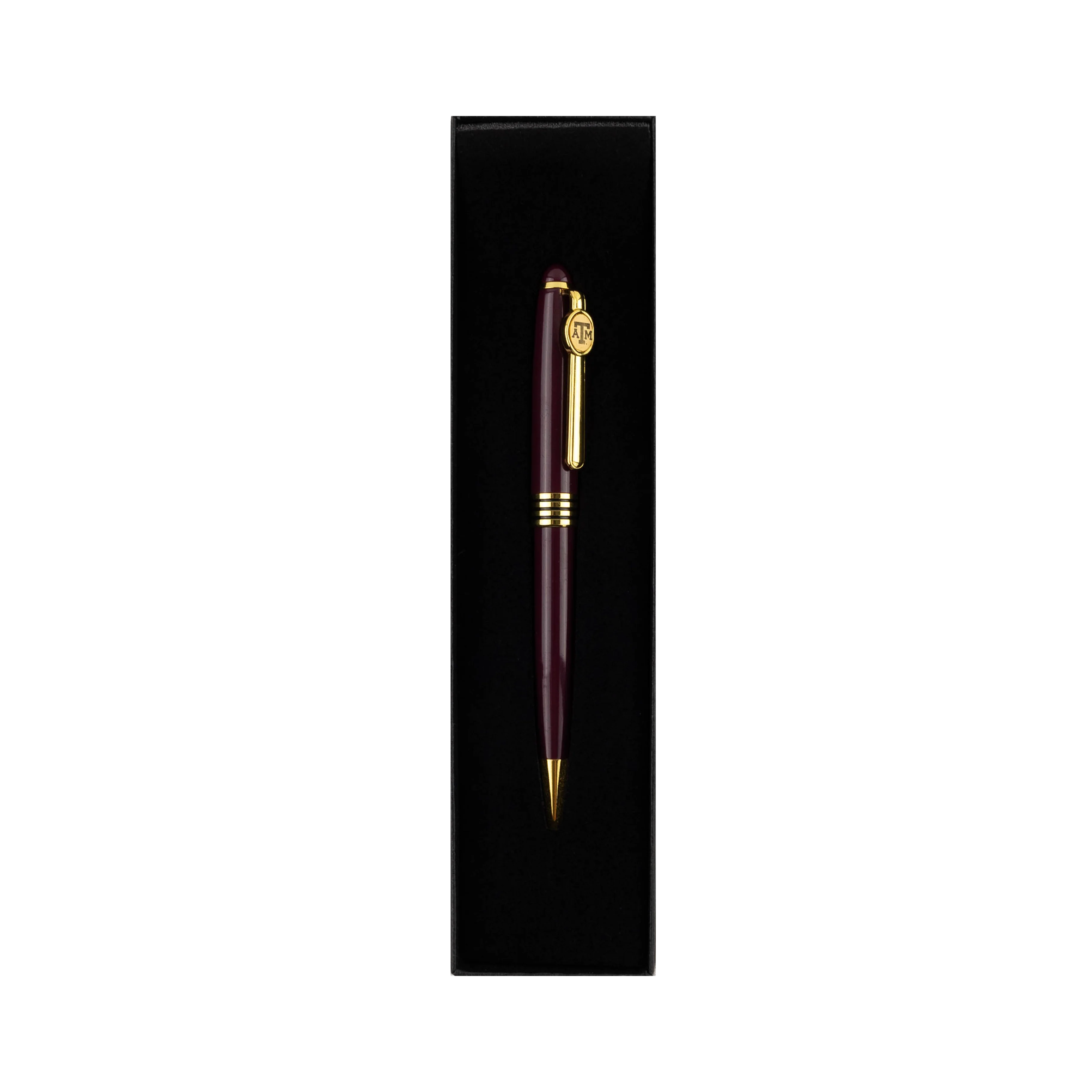 Texas A&M Jardine Laser Engraved Pen - Maroon - Image 2