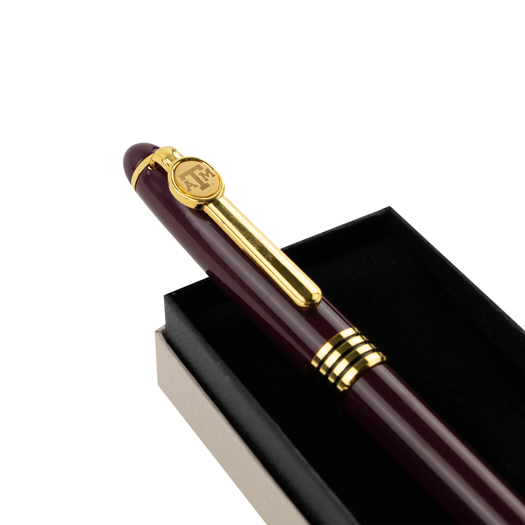 Texas A&M Jardine Laser Engraved Pen - Maroon - Image 4