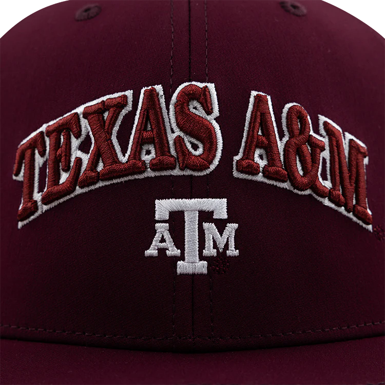 Texas A&M Johnnie-O 6 Panel High Prof Cap - Maroon - Image 2