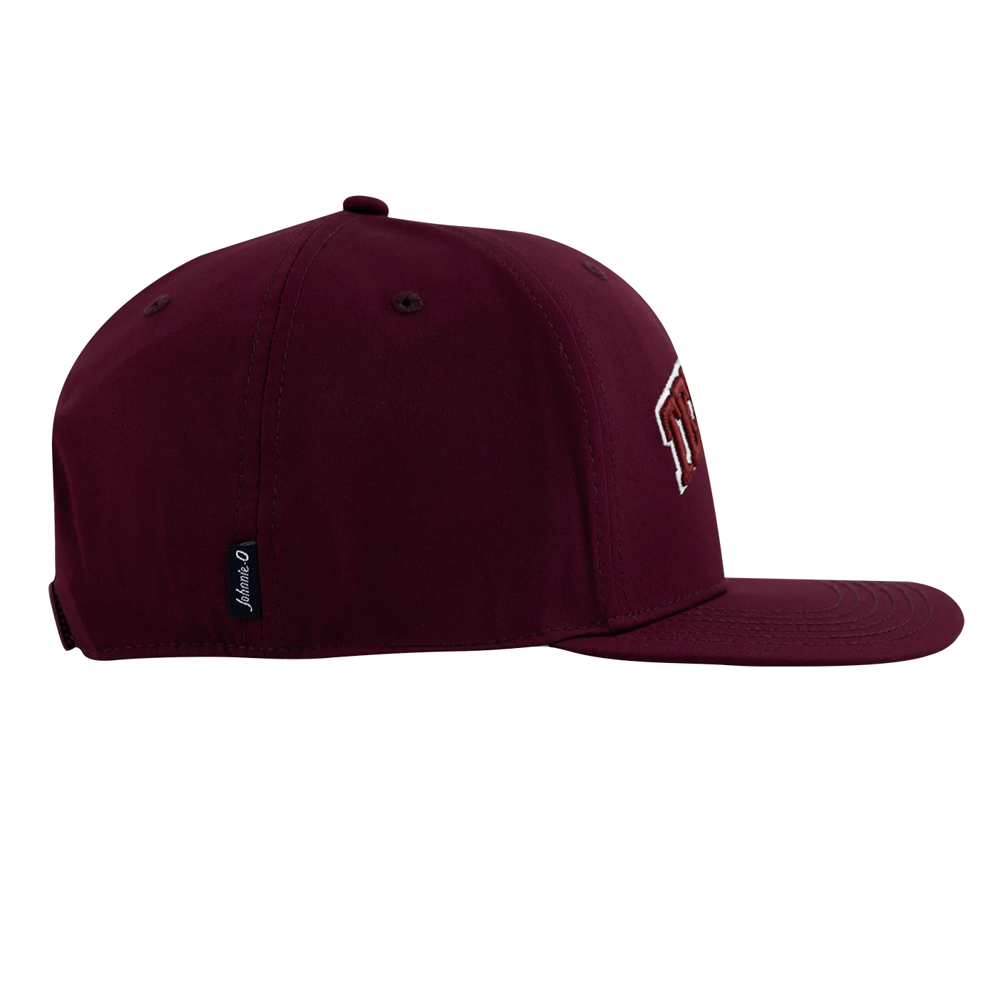 Texas A&M Johnnie-O 6 Panel High Prof Cap - Maroon - Image 5