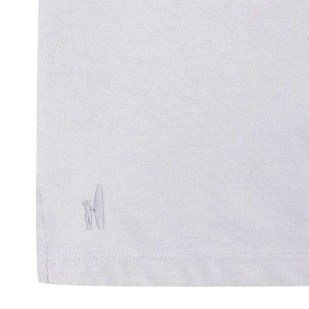 Texas A&M Johnnie-O Elba Pique Knit Polo - Gray - Image 5