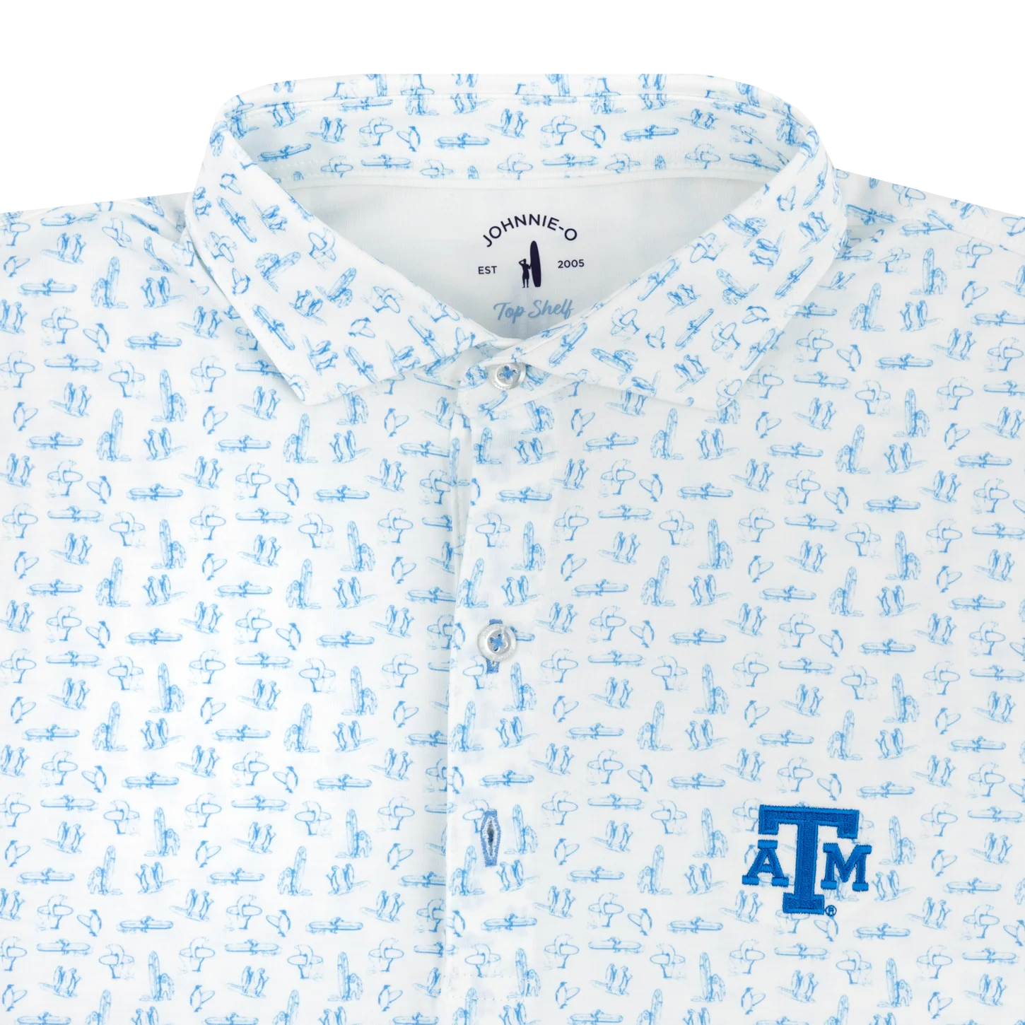 Texas A&M Johnnie-O Herd Performance Polo - Image 2