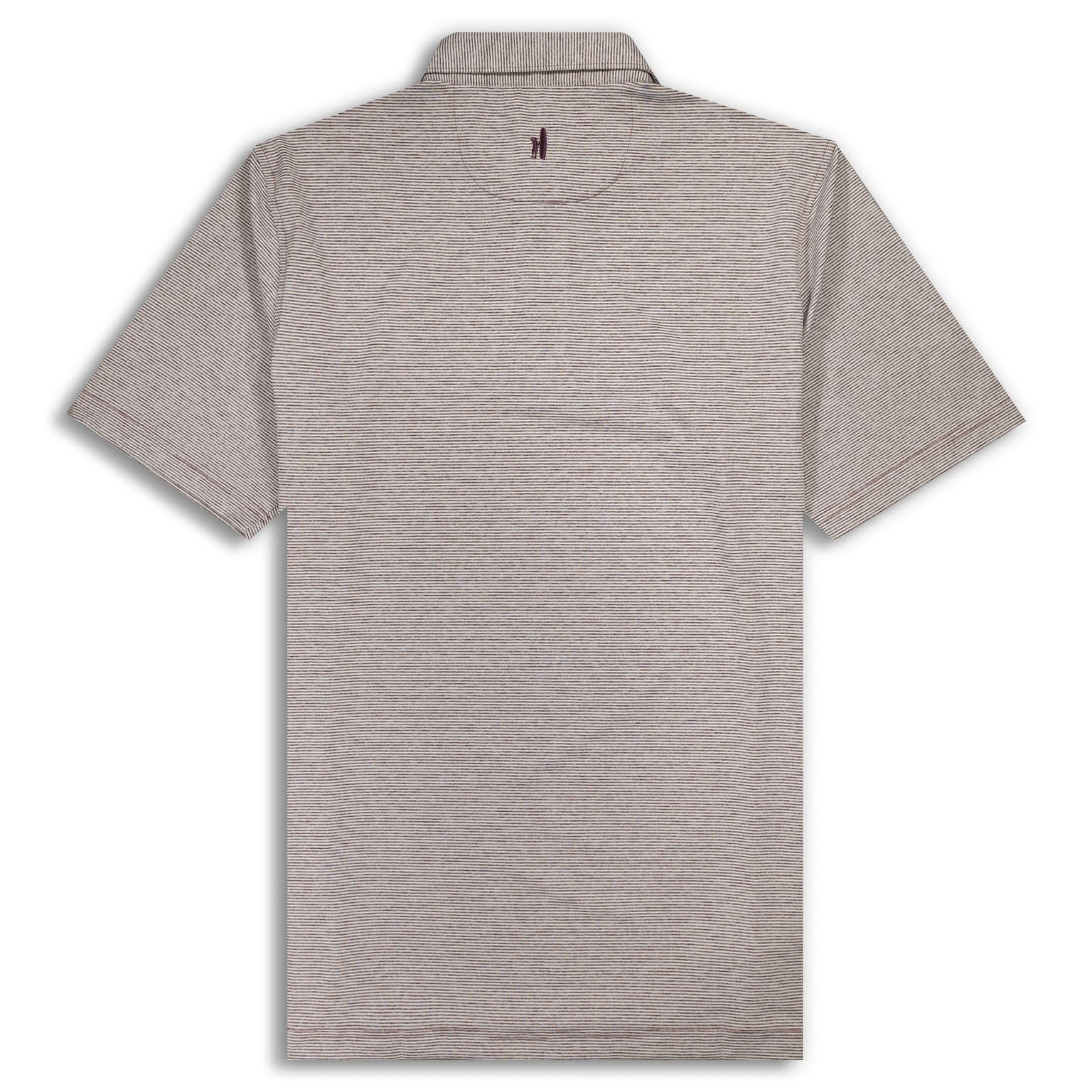 Texas A&M Johnnie-O Maroon Lyndon Performance Polo - Image 6