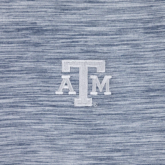 Texas A&M Johnnie-O Navy Huron Polo - Image 3