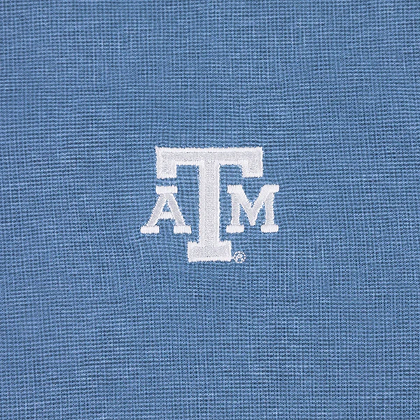 Texas A&M Johnnie-O Short Sleeve Sport Shirt - Blue - Image 4