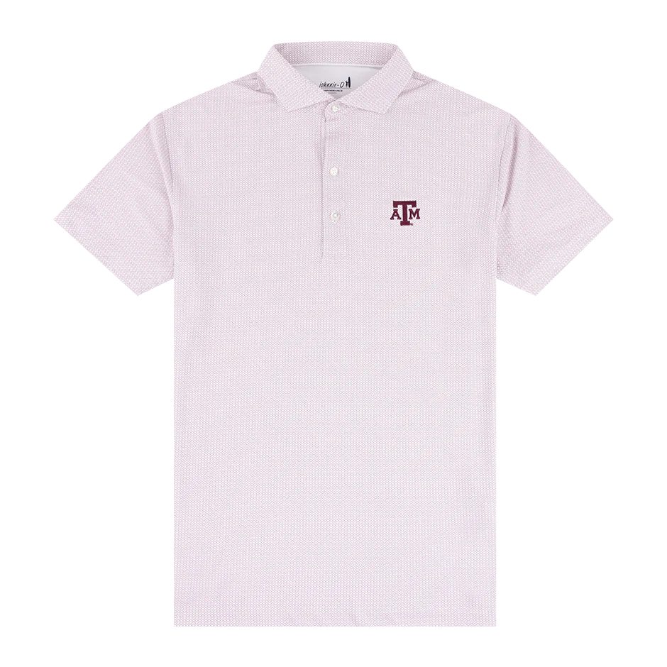 Texas A&M Johnnie-O Slade Performance Polo
