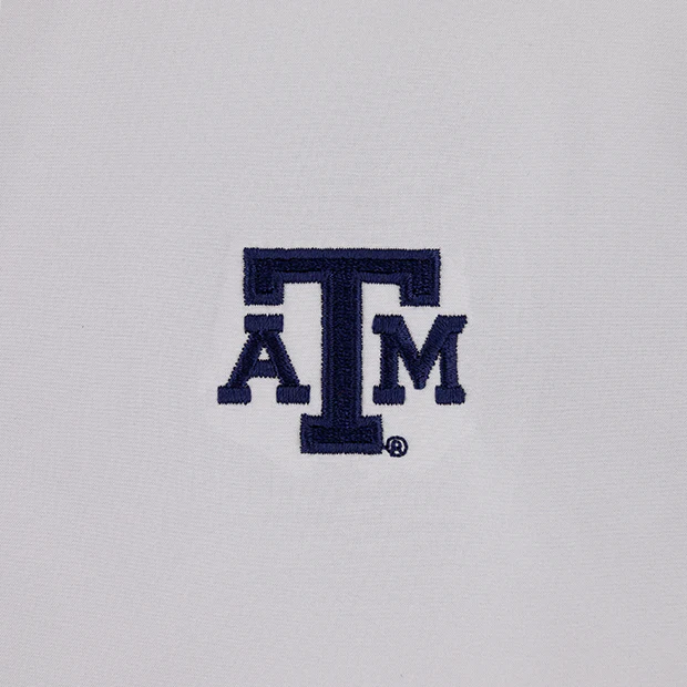 Texas A&M Johnnie-O Stealth Stowable Short Sleeve Rain Jacket - Image 2