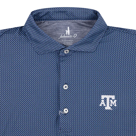 Texas A&M Johnnie-O Tee Party Polo - Navy - Image 3