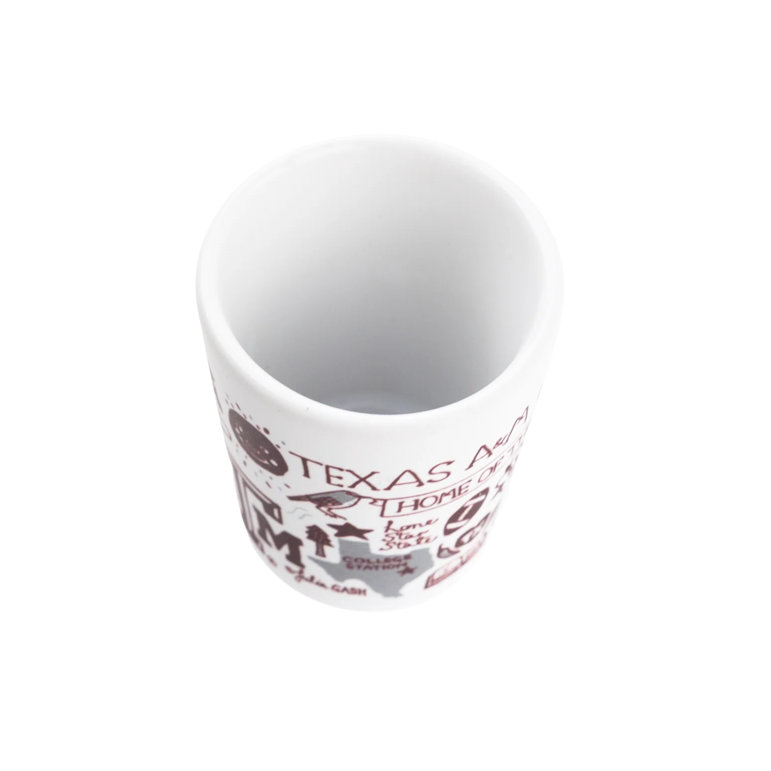 Texas A&M Julia Gash Matte Shot Glass - Image 5