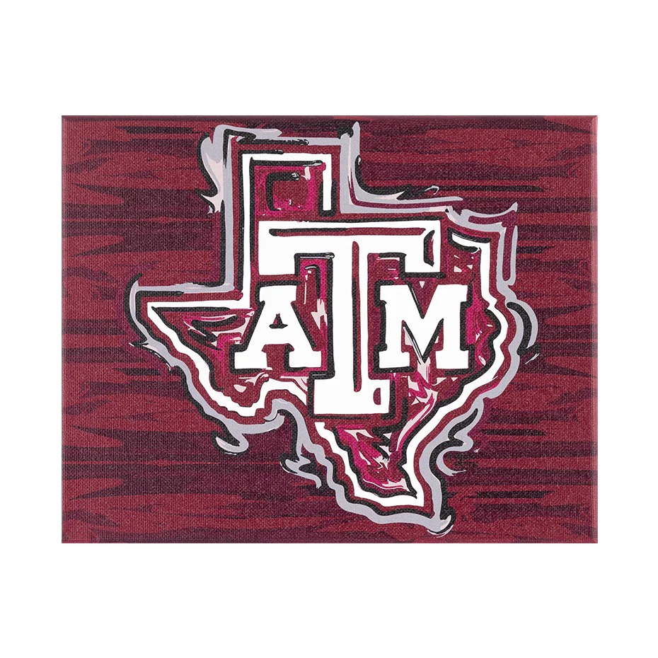 Texas A&M Justin Patten Lonestar A&M Canvas