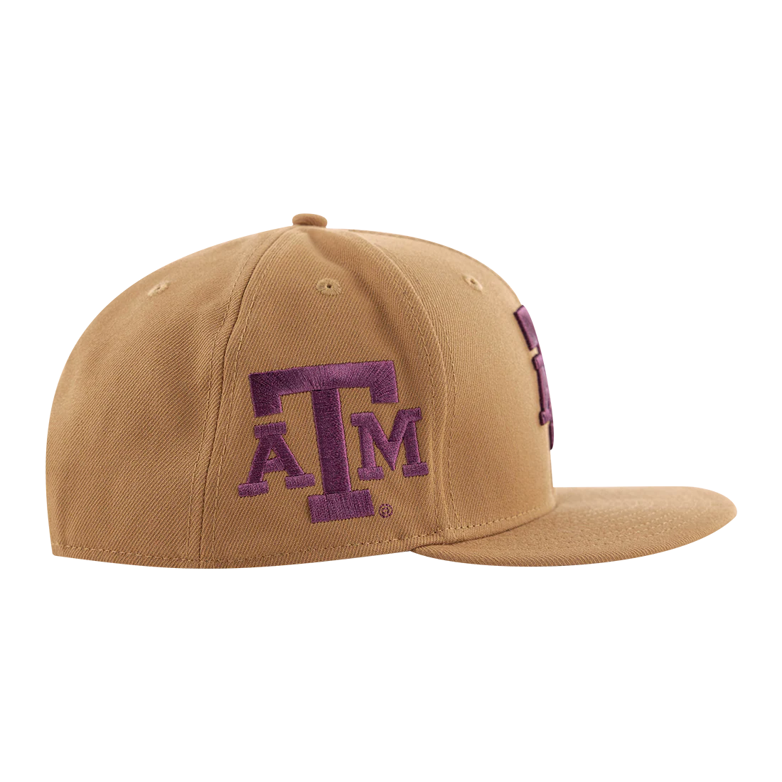Texas A&M Khaki Color Pack Flatbill Hat - Image 4