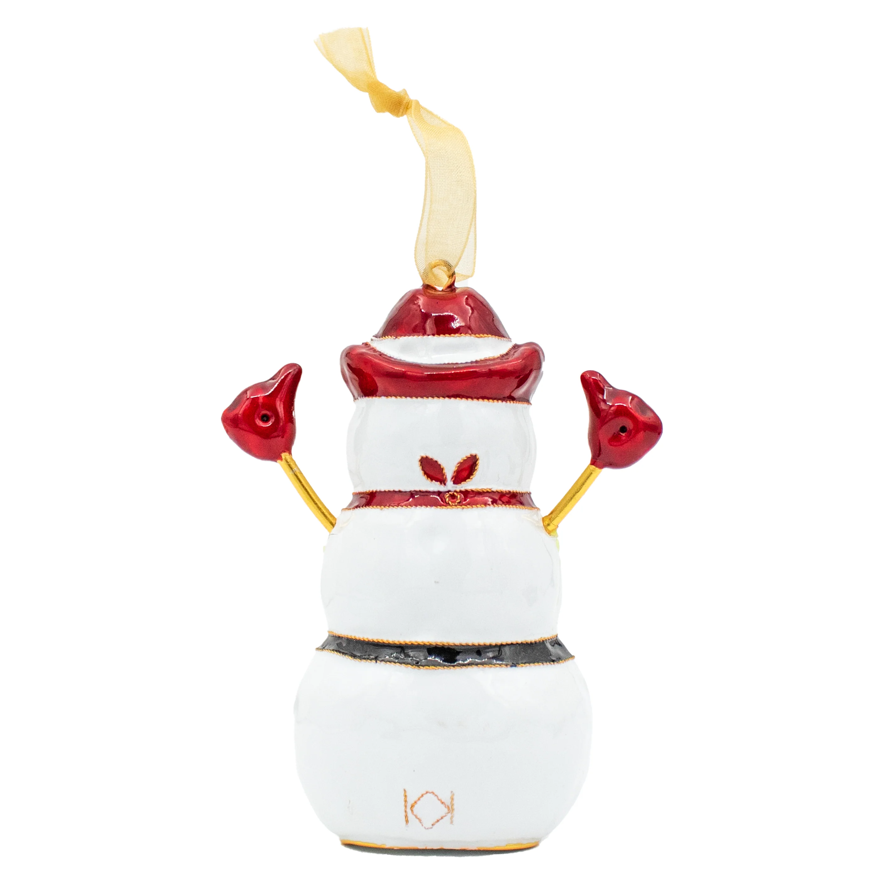 Texas A&M Kitty Keller Snowman Ornament - Image 2