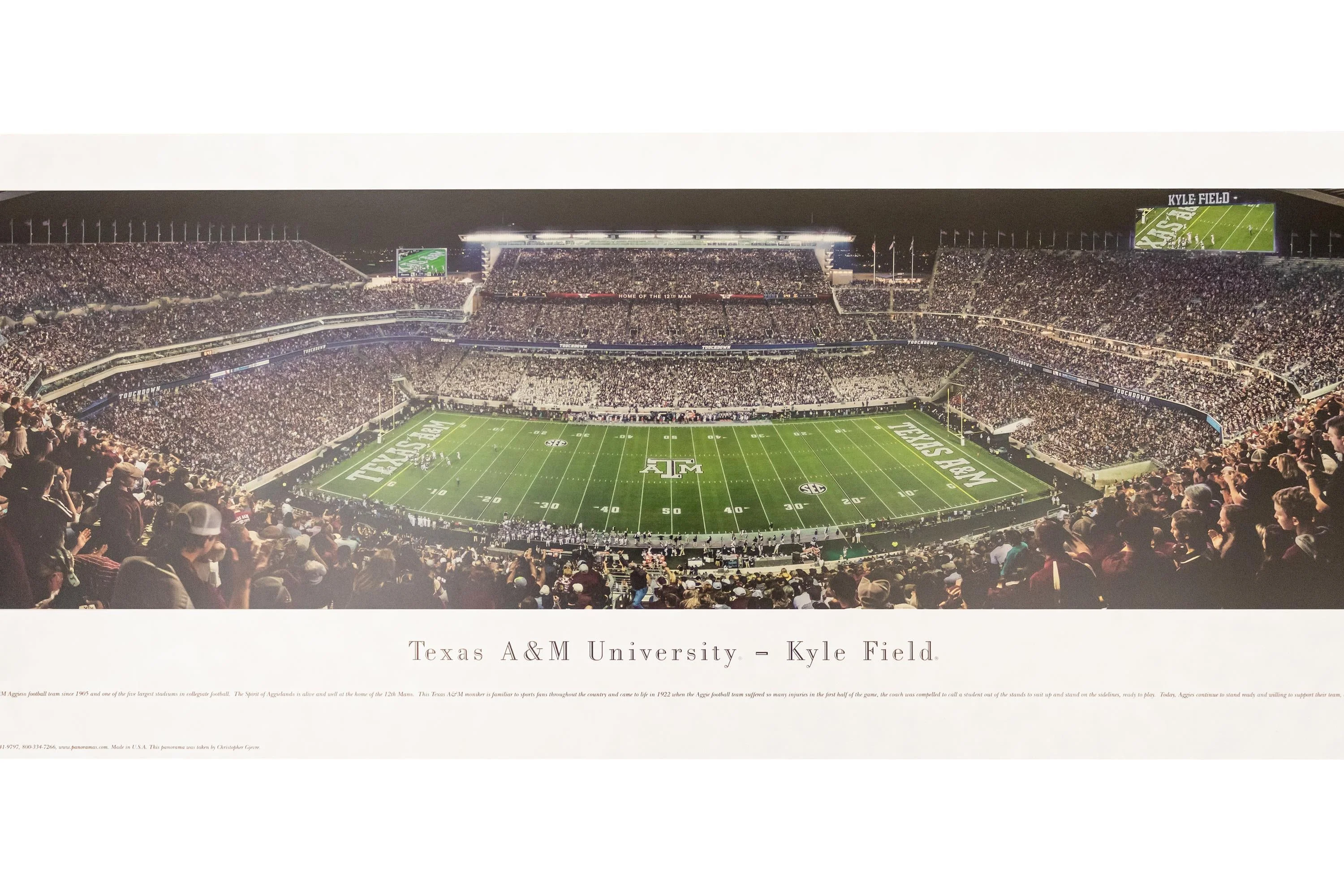 Texas A&M Kyle Field Tubed Panorama - Image 5