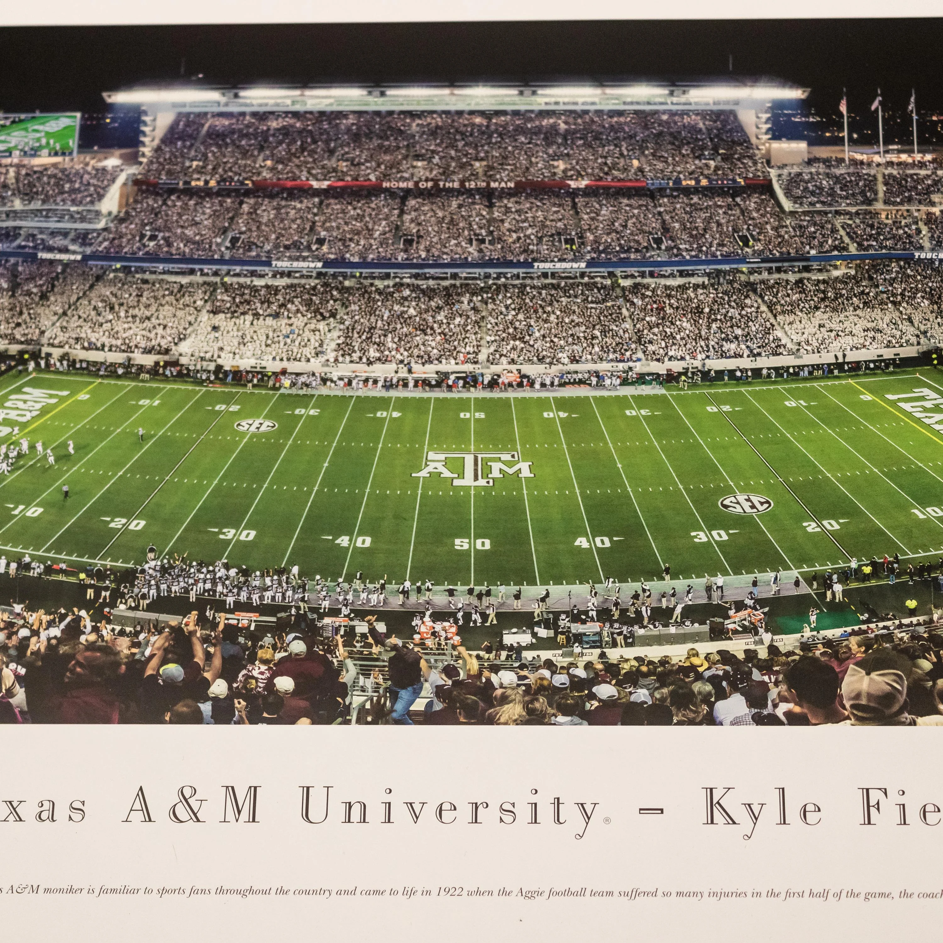 Texas A&M Kyle Field Unframed Panorama - Image 5