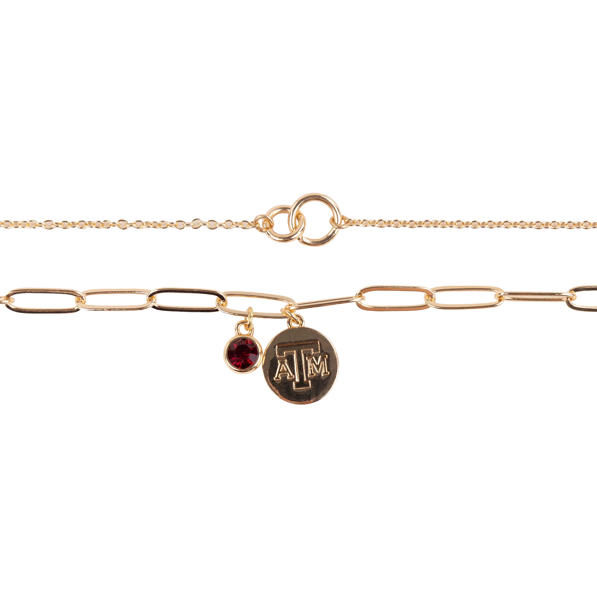 Texas A&M SHELBY & GRACE Layered Chain Bracelets - Image 2