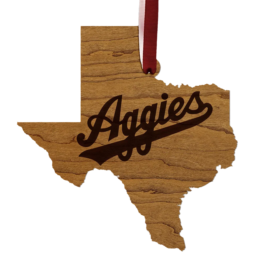 Texas A&M LazerEdge Cut Out Hanging Wood Sign - Image 3