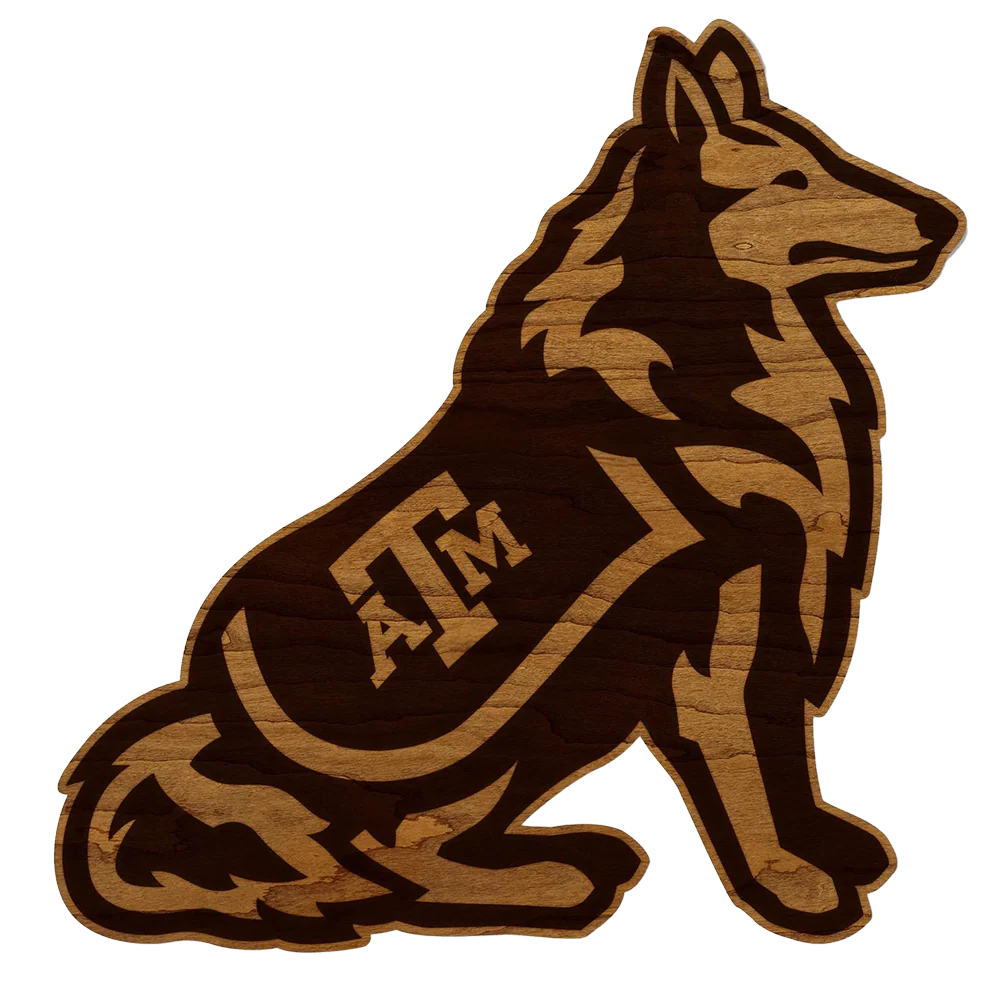 Texas A&M LazerEdge Cut Out Hanging Wood Sign - Image 4