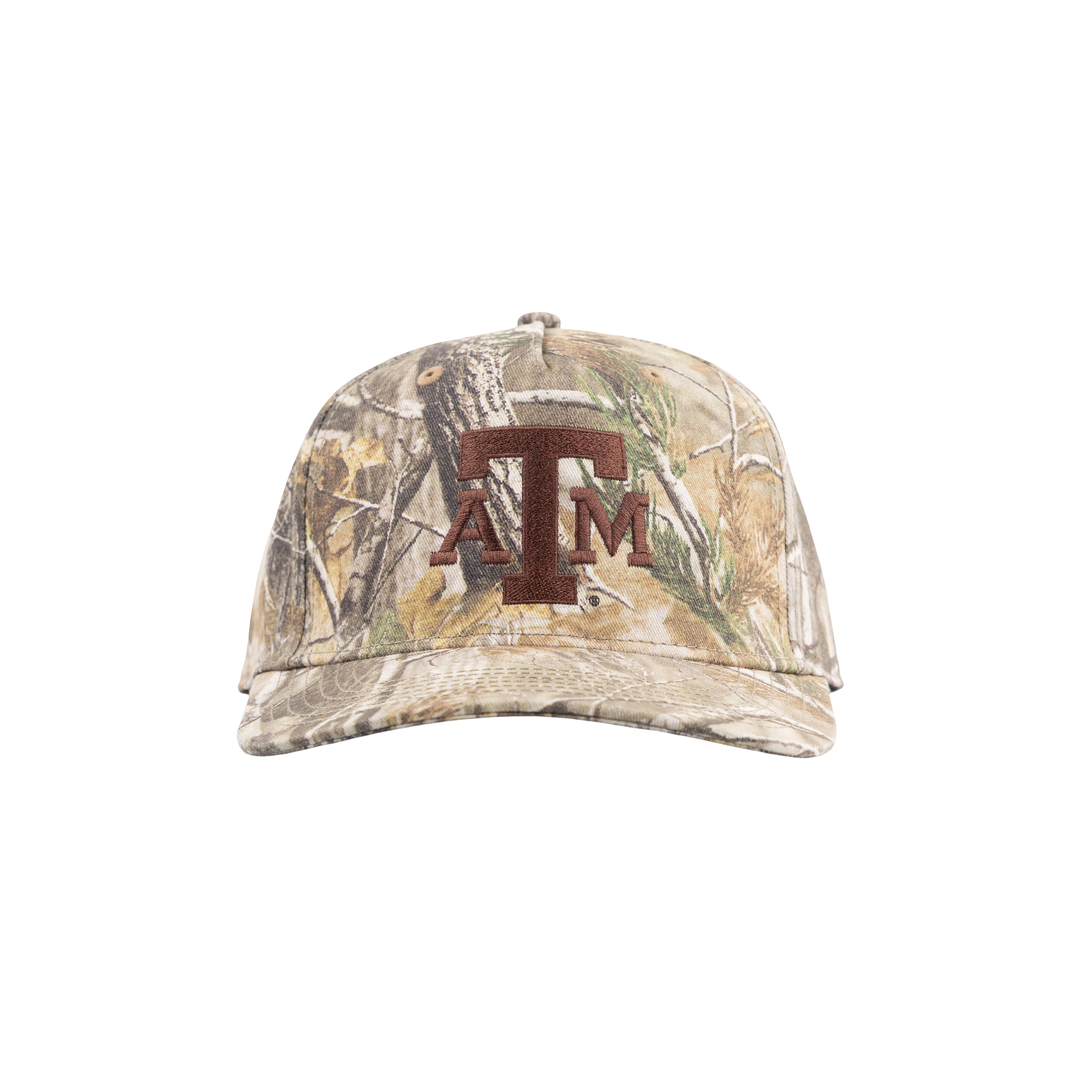 Texas A&M League Collegiate 6 Panel Adjustable Cap - Camo