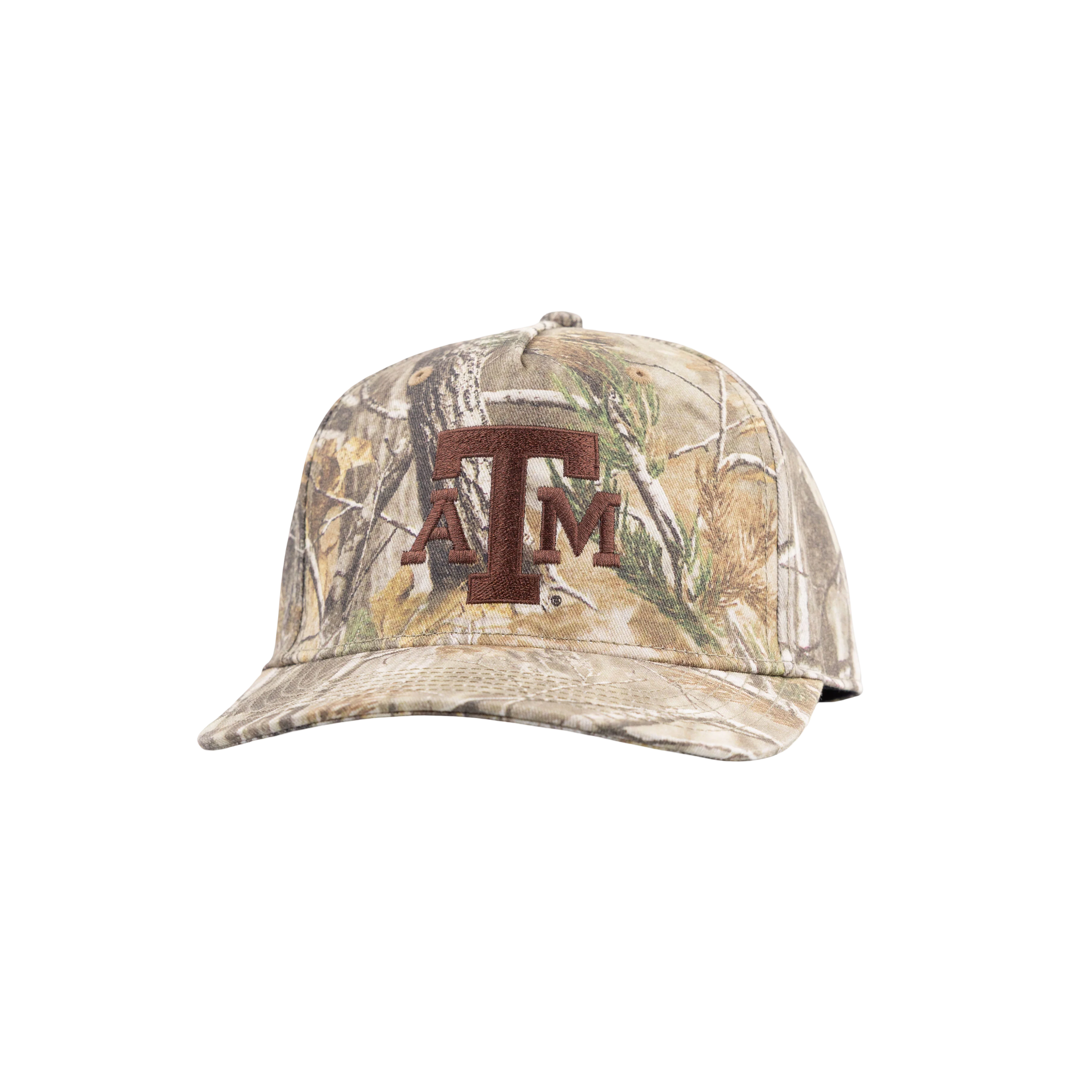 Texas A&M League Collegiate 6 Panel Adjustable Cap - Camo - Image 2