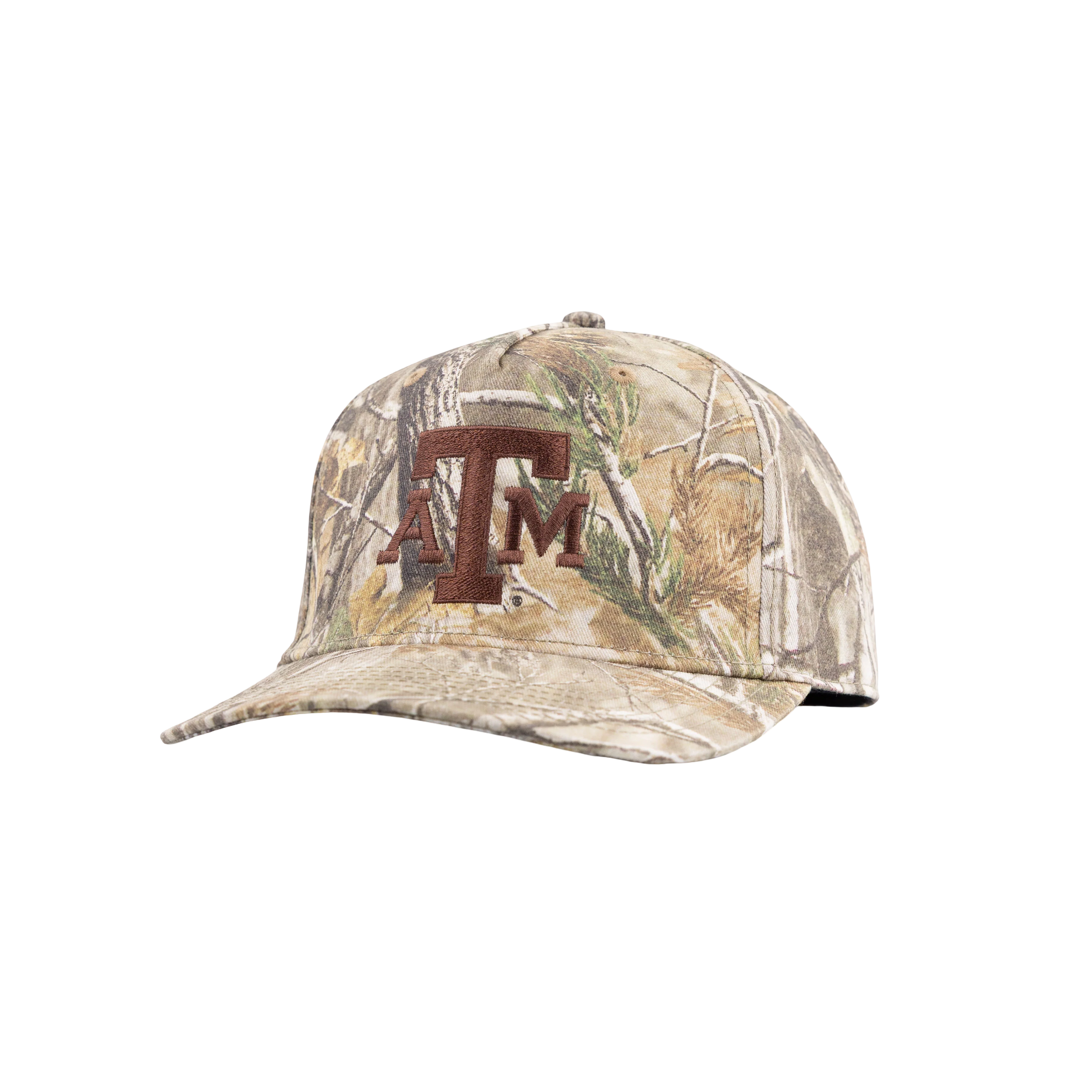 Texas A&M League Collegiate 6 Panel Adjustable Cap - Camo - Image 3