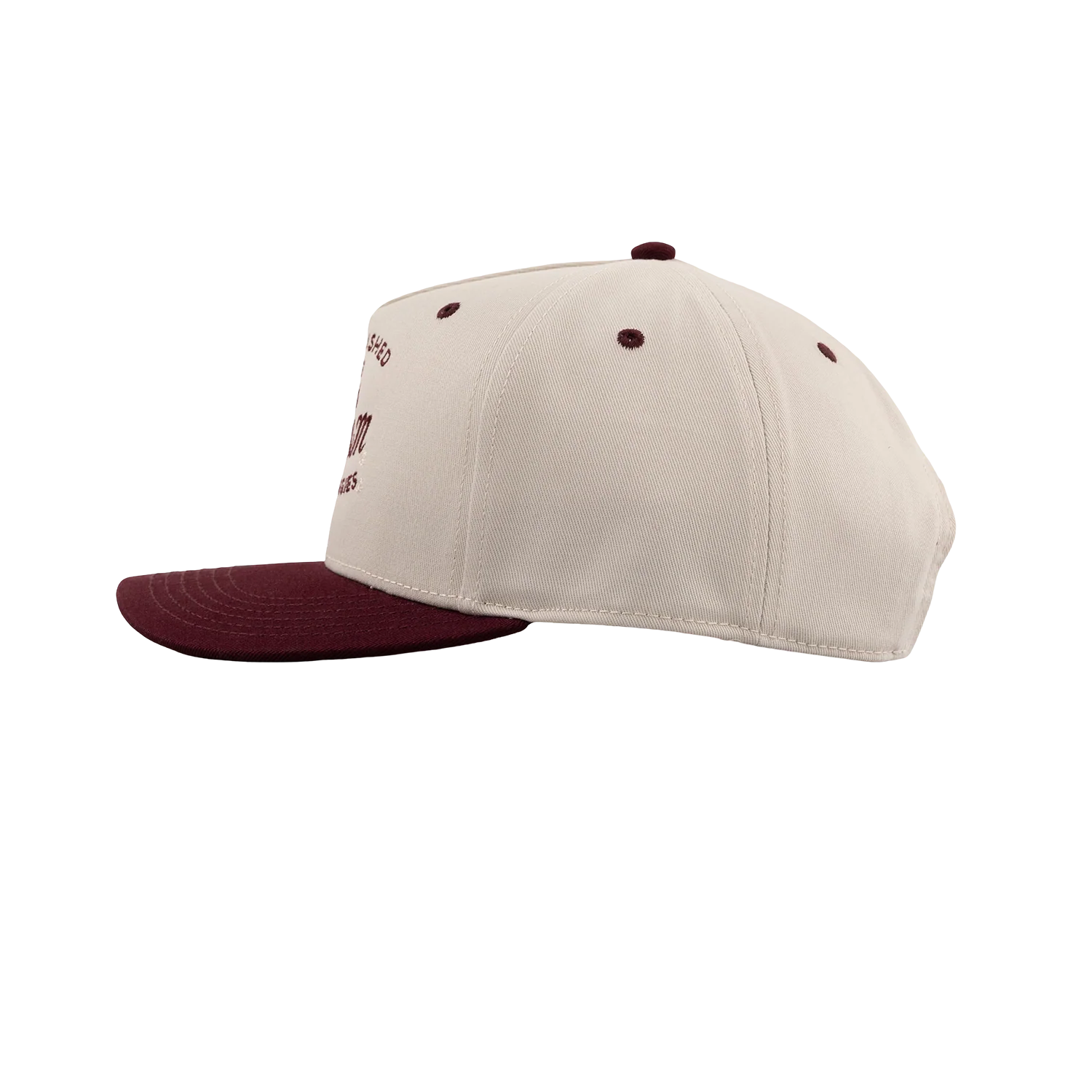 Texas A&M League Collegiate 6 Panel Snapback Cap - Beige - Image 10