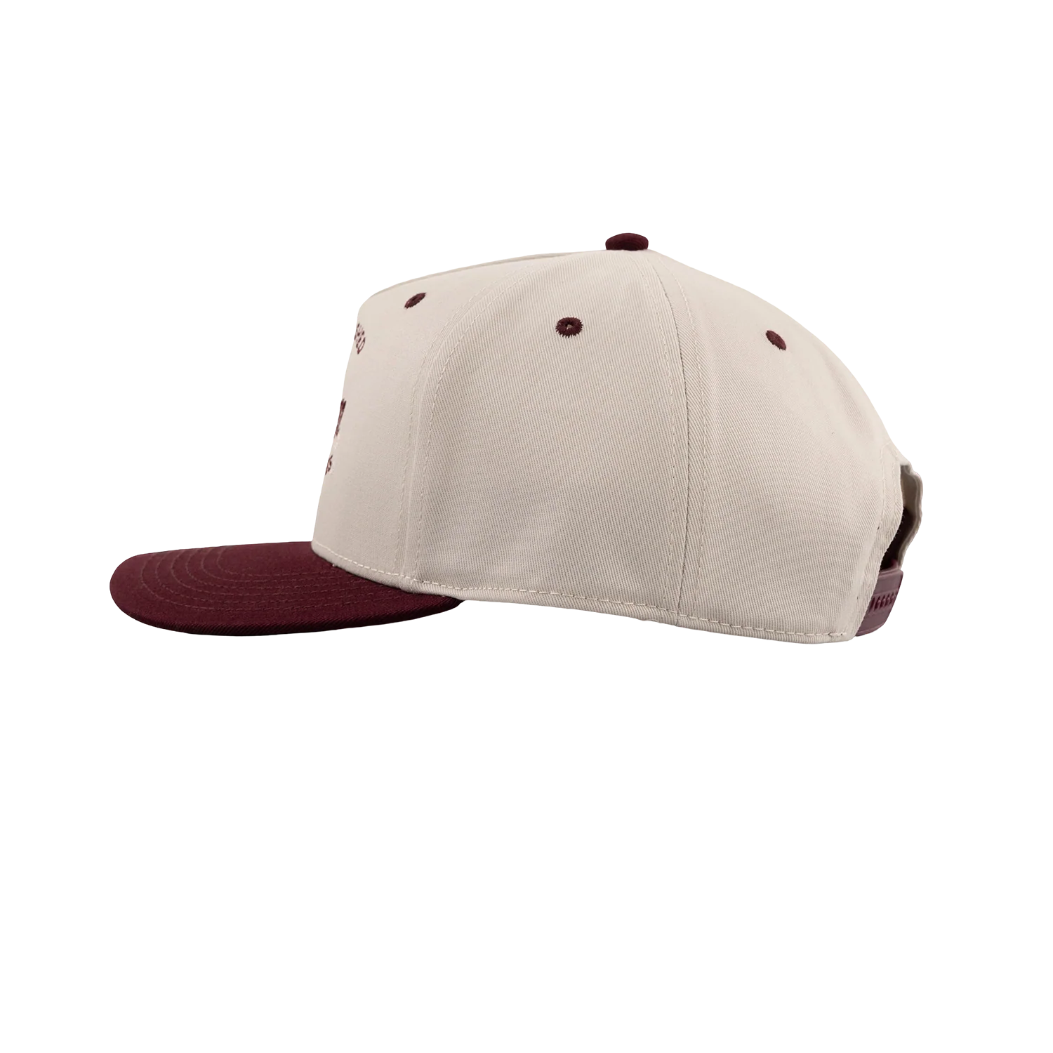Texas A&M League Collegiate 6 Panel Snapback Cap - Beige - Image 11