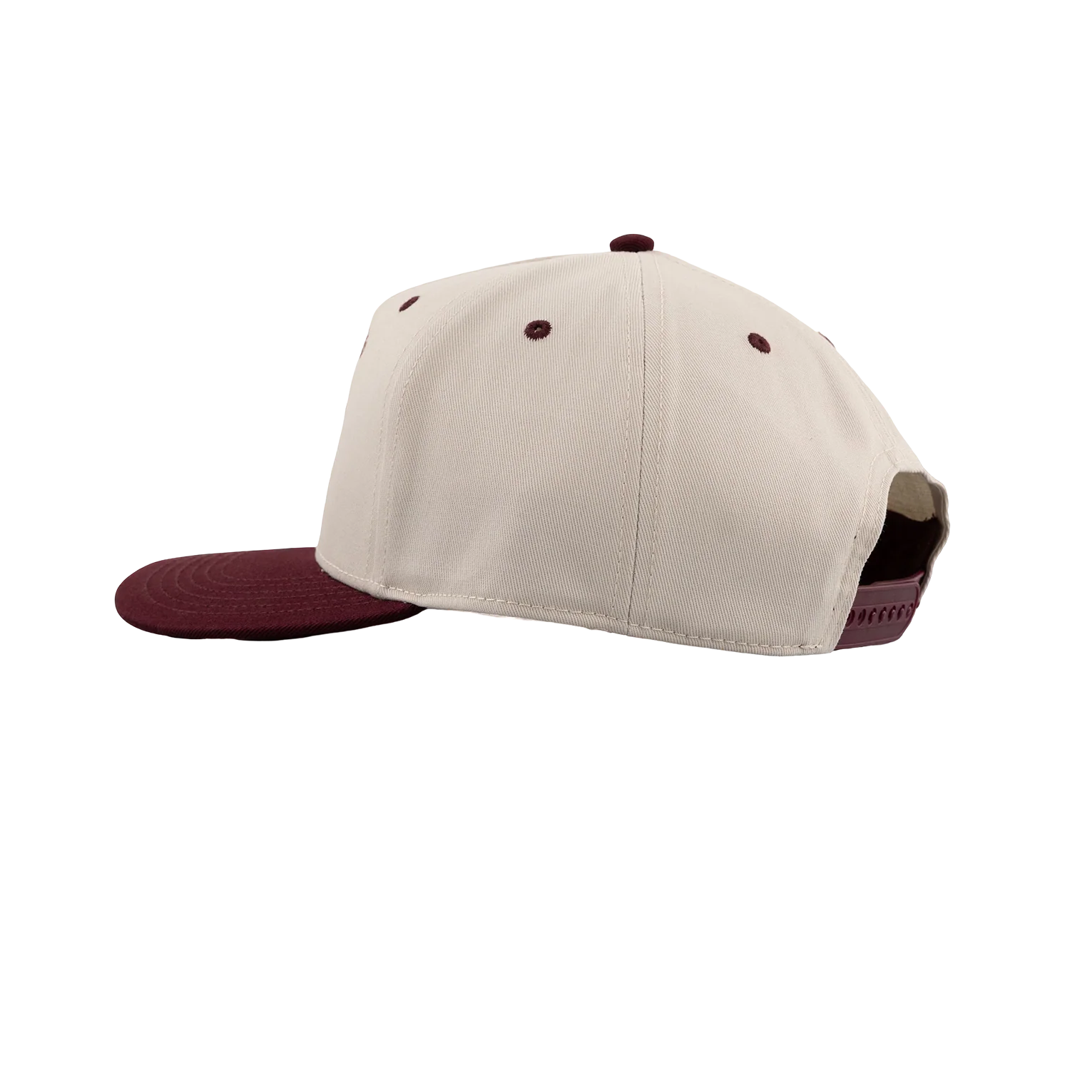 Texas A&M League Collegiate 6 Panel Snapback Cap - Beige - Image 12