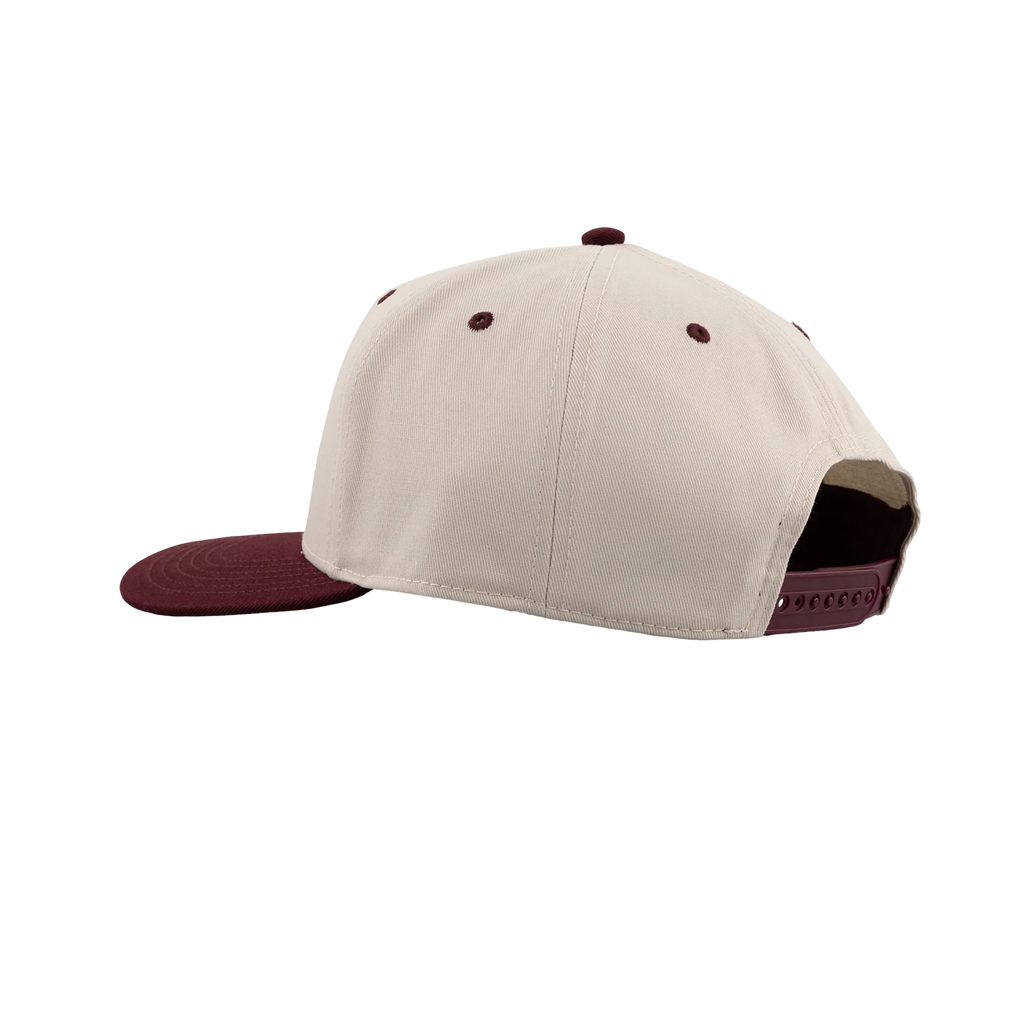 Texas A&M League Collegiate 6 Panel Snapback Cap - Beige - Image 13