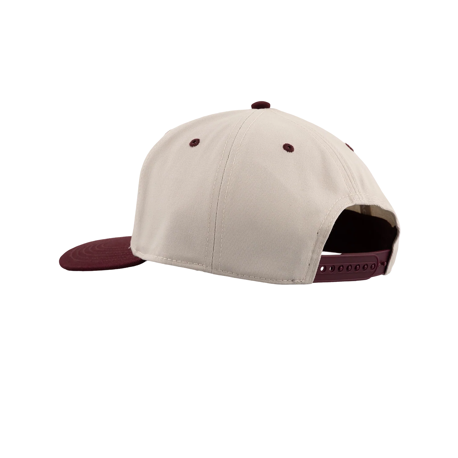 Texas A&M League Collegiate 6 Panel Snapback Cap - Beige - Image 14