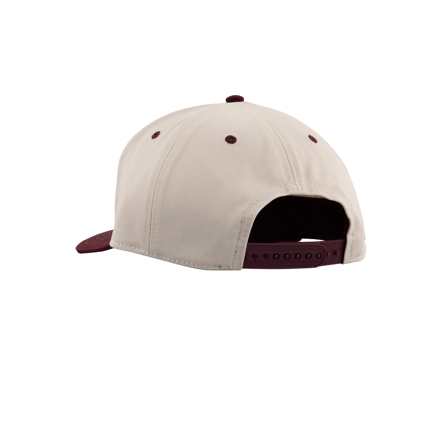Texas A&M League Collegiate 6 Panel Snapback Cap - Beige - Image 16