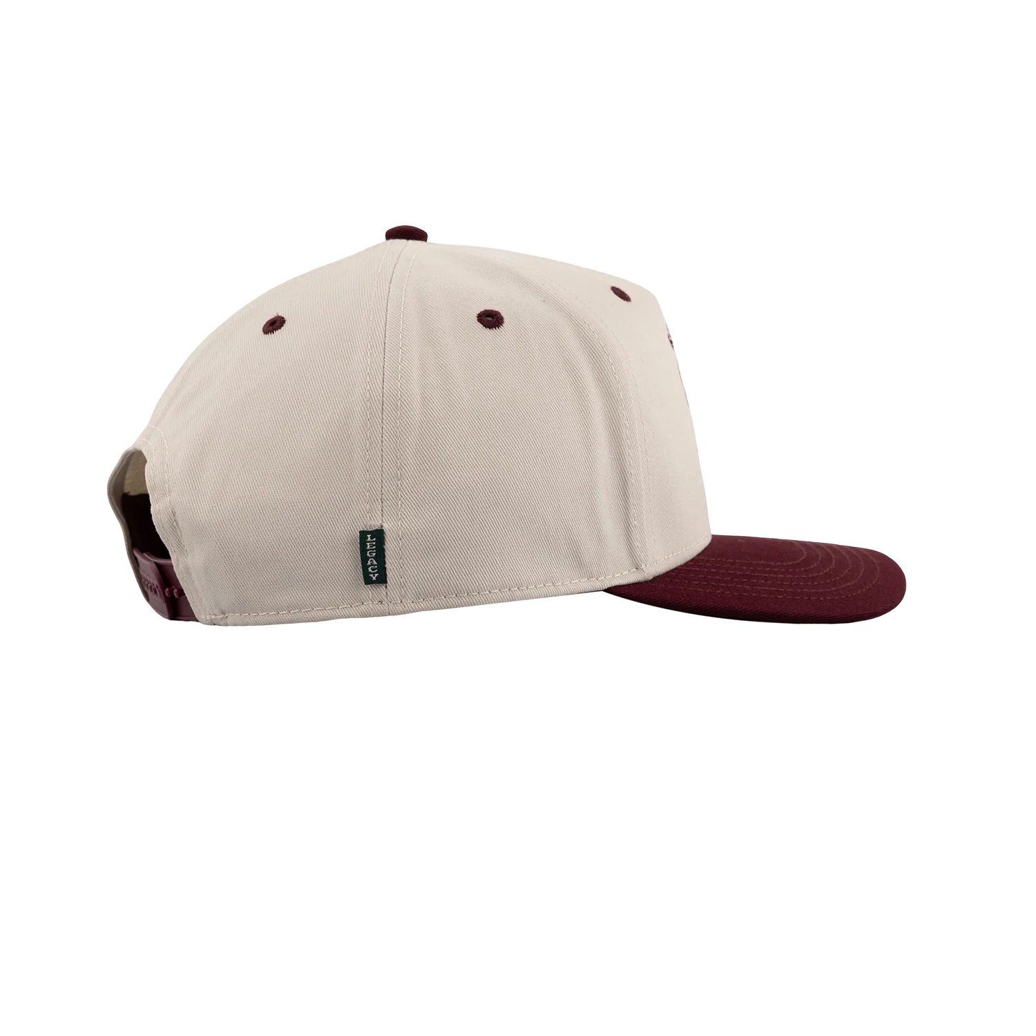 Texas A&M League Collegiate 6 Panel Snapback Cap - Beige - Image 26