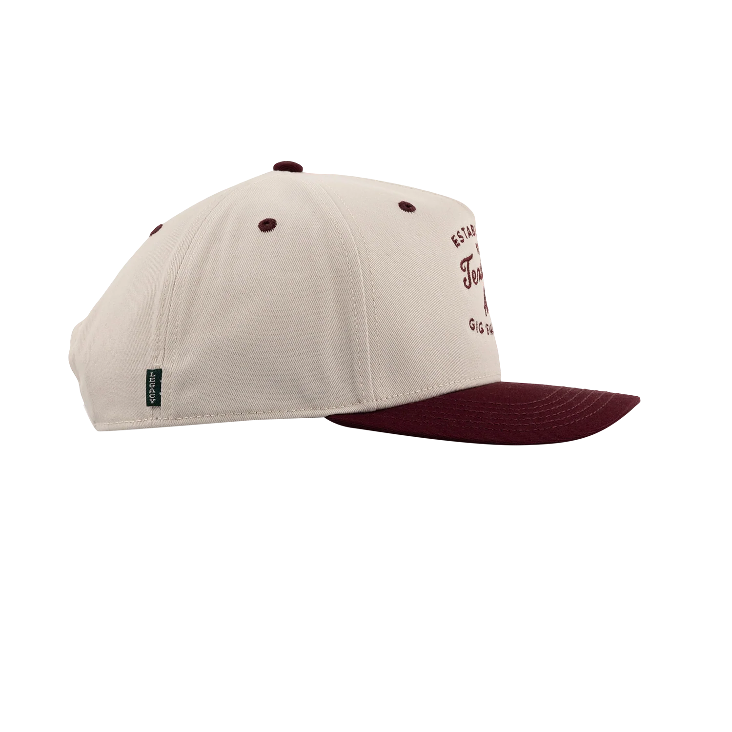 Texas A&M League Collegiate 6 Panel Snapback Cap - Beige - Image 29