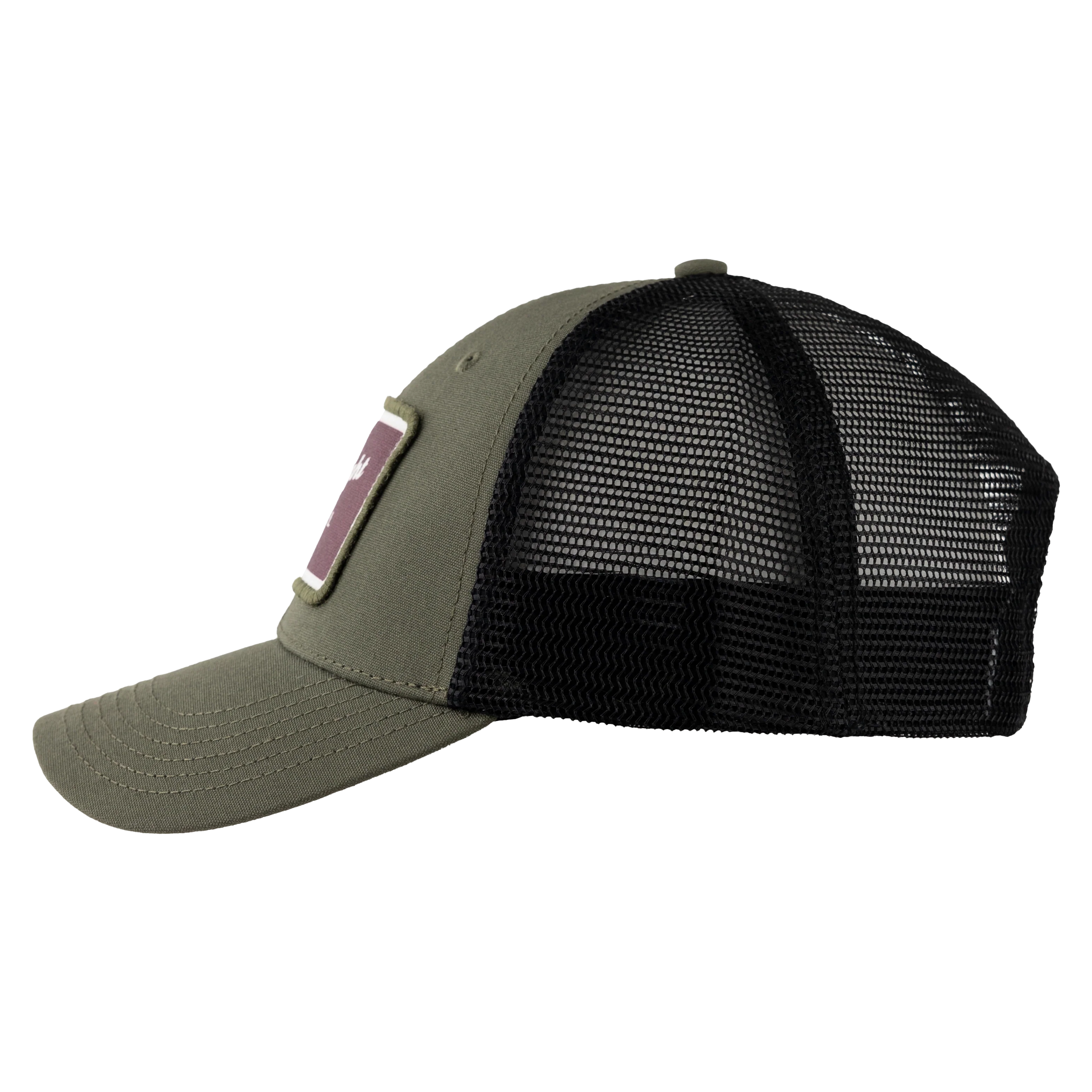 Texas A&M League Collegiate 6 Panel Unstructured Midnight Yell Mesh Cap - Green - Image 4
