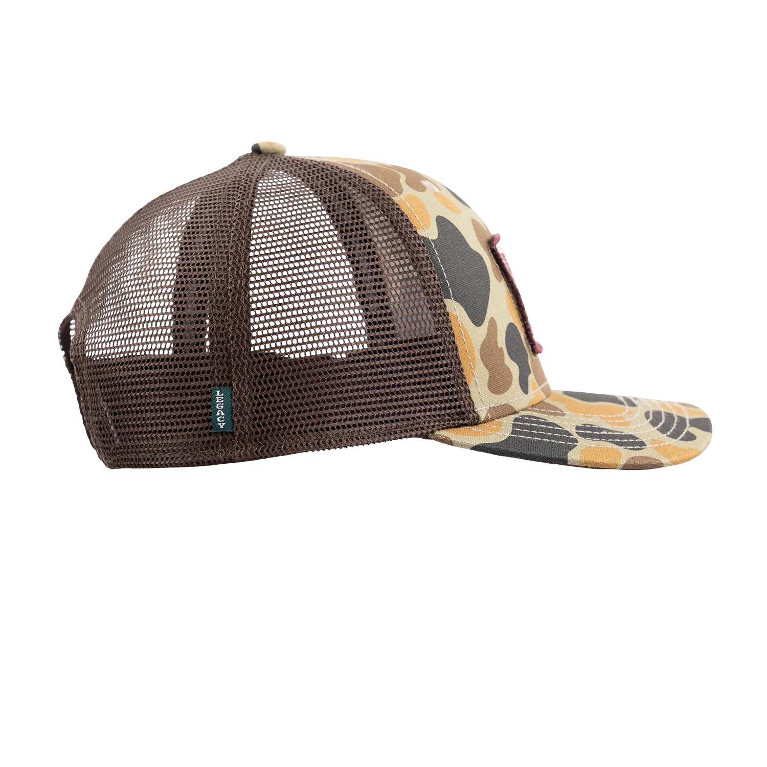 Texas A&M League Collegiate American Flag Mesh Cap - Camo - Image 27