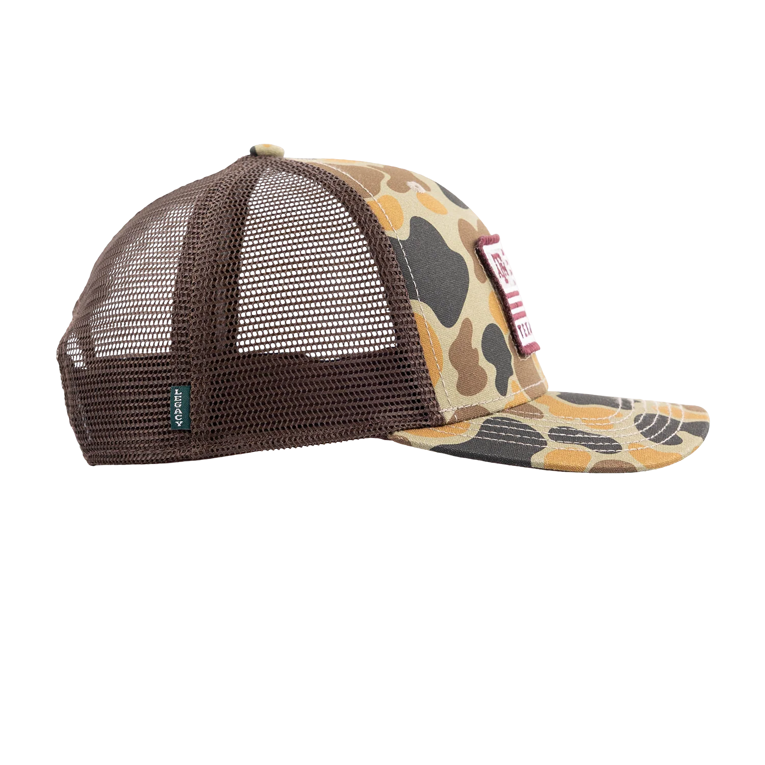 Texas A&M League Collegiate American Flag Mesh Cap - Camo - Image 28