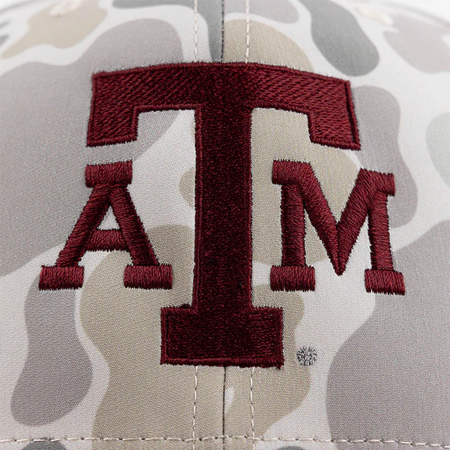 Texas A&M League Collegiate Back Nine Cap - Camo - Image 2