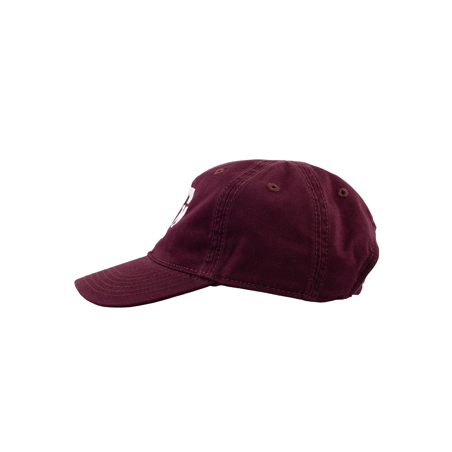Texas A&M League Collegiate Block Logo 6 Panel Toddler Hat - Maroon - Image 10
