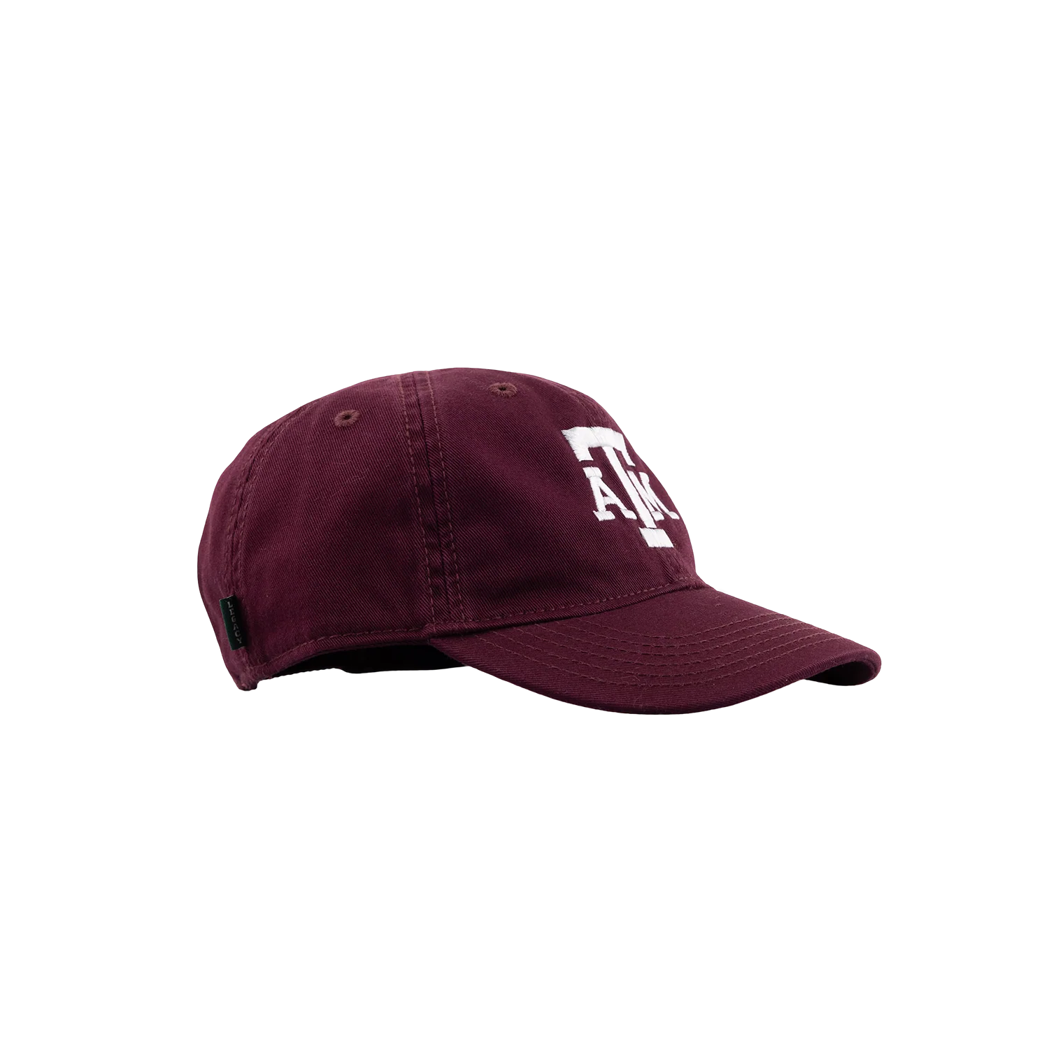 Texas A&M League Collegiate Block Logo 6 Panel Toddler Hat - Maroon - Image 31