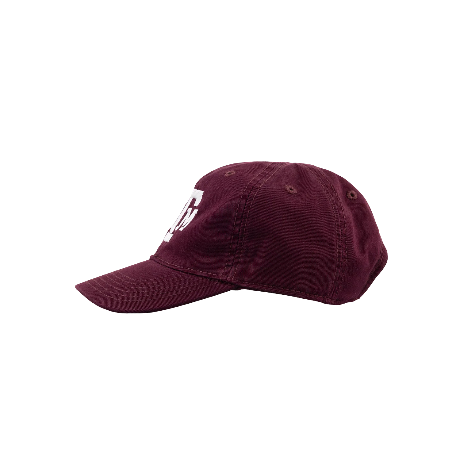 Texas A&M League Collegiate Block Logo 6 Panel Toddler Hat - Maroon - Image 9